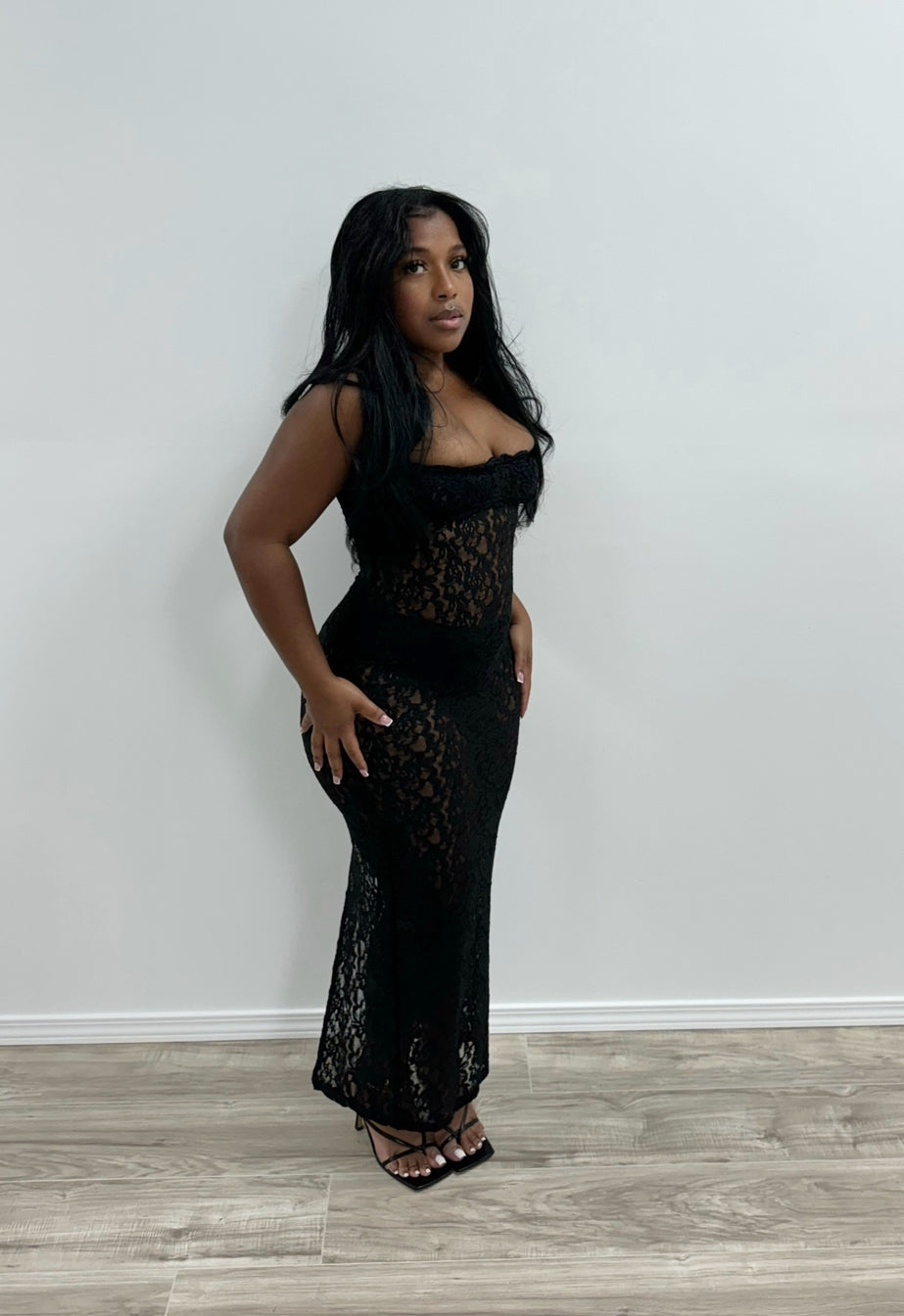 onyx black lace dress Onyx